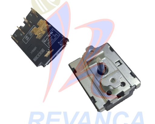 [04010242] SWITCH DE AIRE ACONDICIONADO 3 VELOCIDADES 1HP/2HP 250VAC 5 TERMINALES