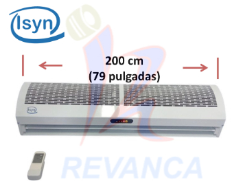 [04010361] CORTINA DE AIRE 2 METROS 220V/60HZ
