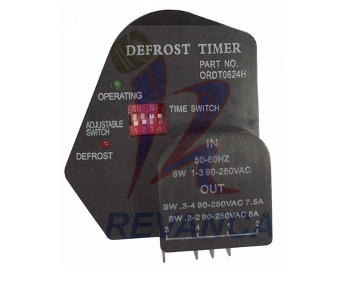 [04030099] RELOJ DE NEVERA MULTIHORAS (6-24 HORAS) AJUSTABLE TIPO PARAGON