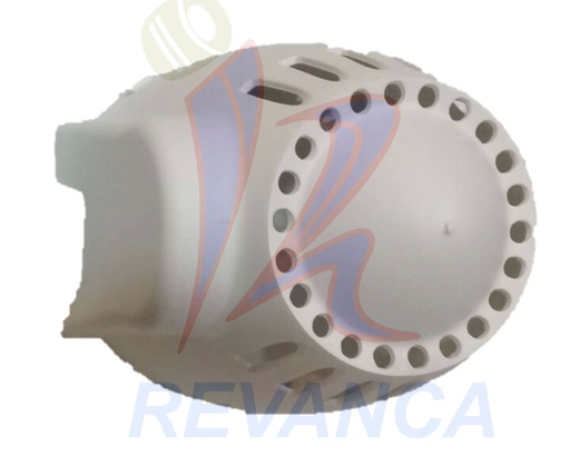 [0105032101] CARCASA TRASERA TURBO SILENCE BLANCA