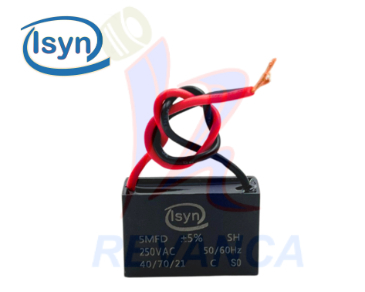 [23020059] CAPACITOR P/VENTILADOR - 5MF/250V