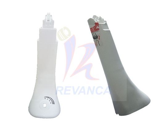 [23020042] BASE DE PIE VENTILADOR TURBO BLANCO / NEGRO