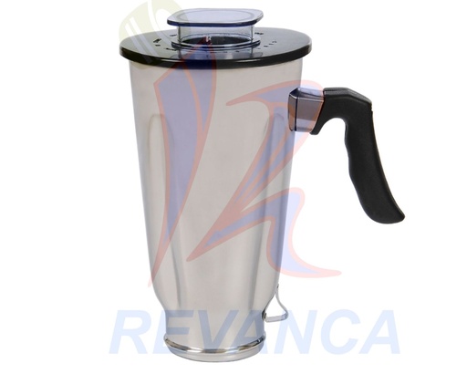 [03010081] VASO DE ACERO INOXIDABLE C/TAPA