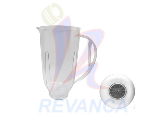 [03070019] VASO B&D ALTO ENTRADA GRANDE CAL ROSAN