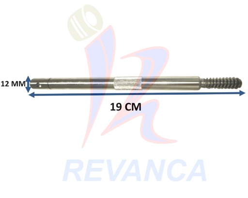 [23010038] EJE VENT. PATON ORIG. - GIRATARIO 12 MM (19 CM)