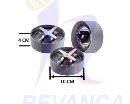 [03050006] CUCHILLA GRANDE C/BASE LICUADORA REEMPLAZA NUTRIBULLET (6 ALETAS)