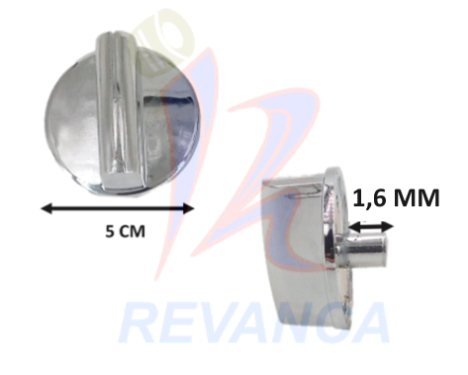[09000395] PERILLA CROMADA VASTAGO MEDIO ENT.CHICA