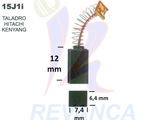 [25010010] ESCOBILLA TALADRO HITACHI