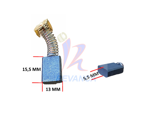 [25010030] ESCOBILLA RUTIADORA MAKITA 3612,  TRONZ. 2414, MART. HM 1303/1500/1800, PULID. 9047/48