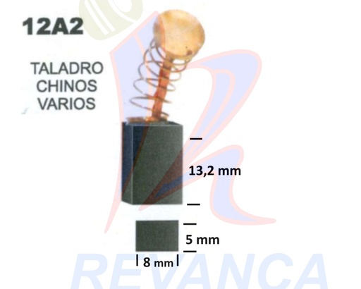 [25020037] ESCOBILLA TALADRO MINIP CHINO VARIOS TALAD TP315, ROTOMART  RM 312