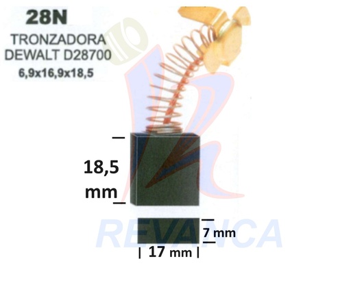 [25010037] ESCOBILLA NAL TRONZAD PROTECH/KEYANG TALON