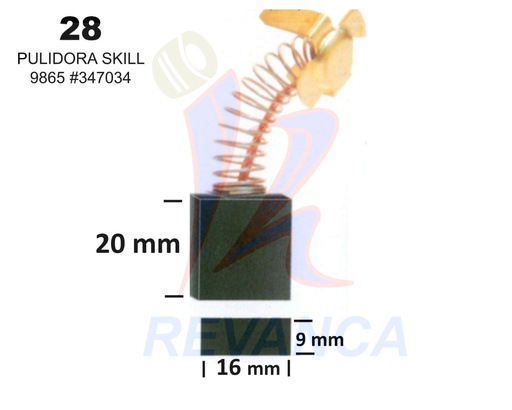 [12000012] ESCOBILLA NAL PULID SKILL GDE. 9865