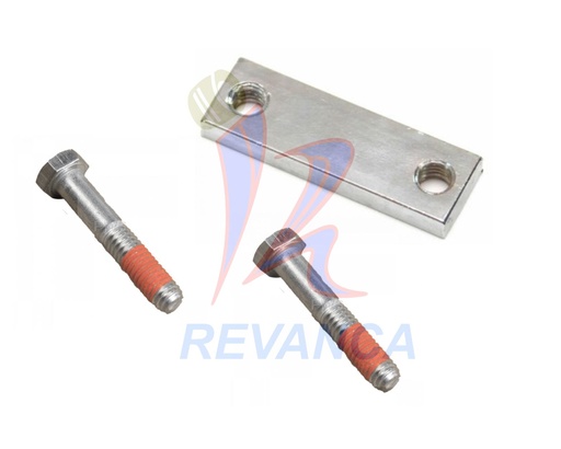 [02020096] JUEGO DE TORNILLOS Y PLATINA ELECTROLUX/FRIGIDAIRE 137107000/137539500