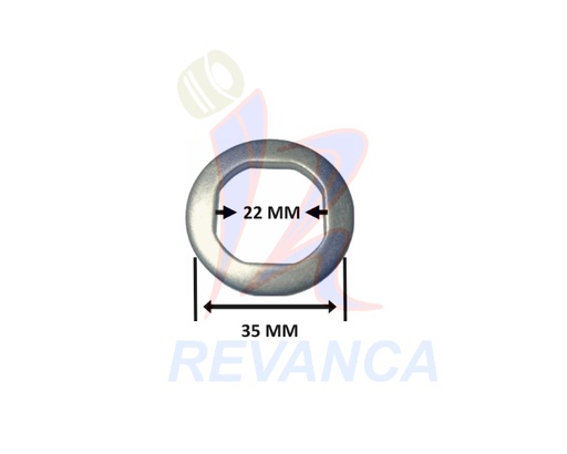 [02050035] ARANDELA RONDANA GRANDE DE TRANS. METALICA