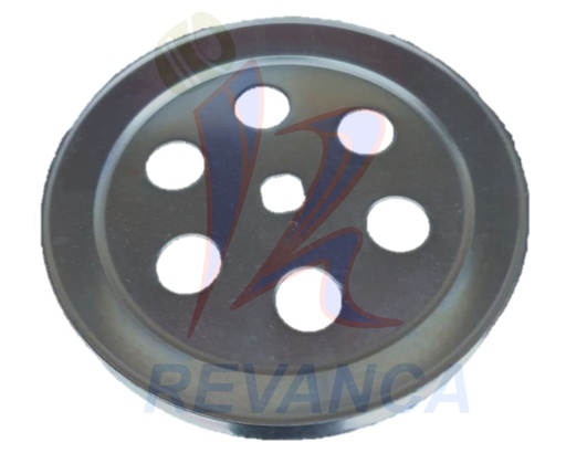 [02050058] POLEA TRANSMISION METALICA 106 MM REV.