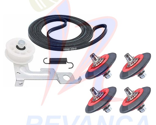 [02050220] KIT DE REPARACION SECADORA LG 4581EL2002A/4561EL3002A/4400EL2001A