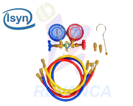 [04010339] JUEGO DE MANOMETRO R410 C/ADAPTADOR R22