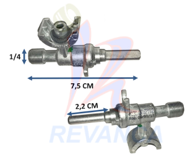 [09000161] VALVULA COCINA/MABE JUMBO P/ABRAZADERA 223C4586P002 ORIGINAL