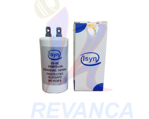 [15000019] CAPACITOR PARA MOTOBOMBA - 25MF 250/450V
