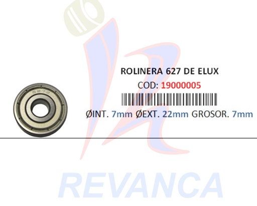 [19000005] BALINERA 627 DE ELUX C3 ISYN