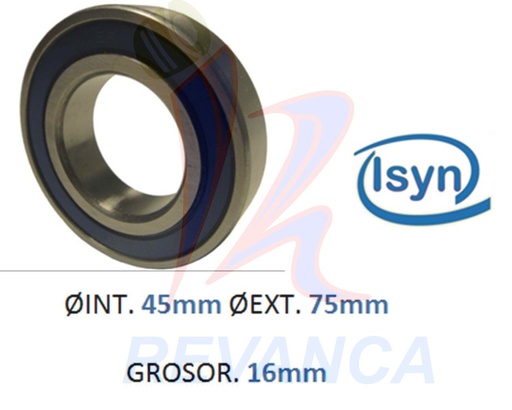 [19000026] BALINERA 6009 2RS ISYN