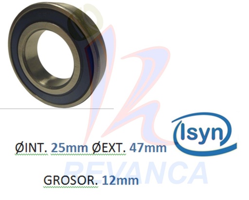 [19000029] BALINERA 6005 2RS ISYN