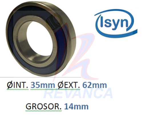 [19000043] BALINERA 6007 2RS ISYN