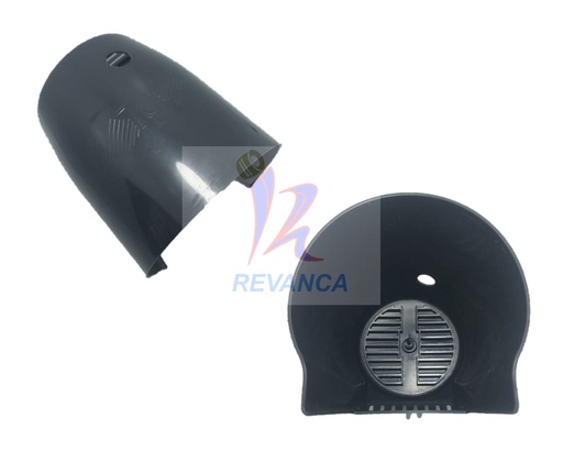 [23010020] CARCASA P/VENTILADOR (SIRVE P/ALTEZA) BLANCA/NEGRA