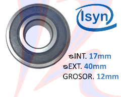 [19000020] BALINERA 6203 2RS ISYN