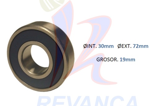 [02070029] BALINERA 6306 LG CARGA FRONTAL 2RS ISYN