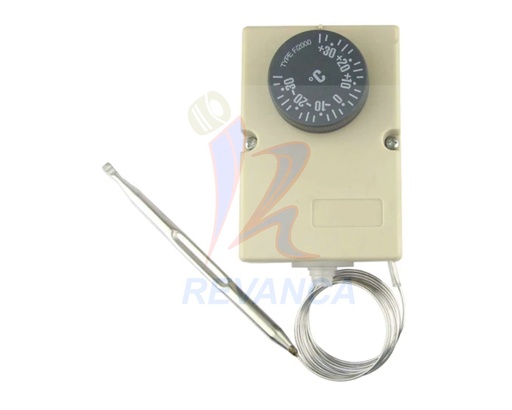 [04010240] TERMOSTATO LECHERO/CAVA CUARTO 16A - 220V-380V -30°C A +30°C