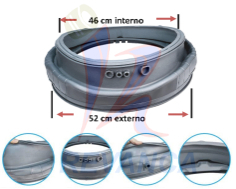 [02080069] EMPACADURA LAVADORA CARGA FRONTAL LG MDS47123602