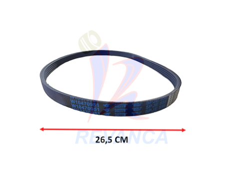 [02040392] CORREA LAV WHIRLPOOL/HACEB W10470951/5PJE556