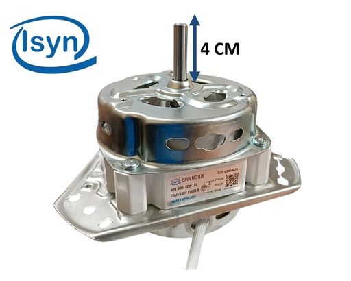 [02050695] MOTOR SECADO 60W  WATERPROOF  ALAMBRE DE COBRE