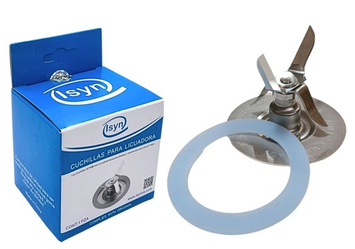 [03010042] CUCHILLA LICUADORA 4 ALETAS ISYN (CLASICA)