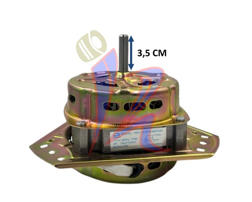 [02050713] MOTOR SECADO 70W ALUMINIO 10MM