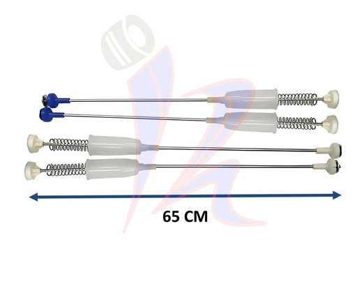 [02050715] AMORTIGUADOR VARILLA DE LAVADORA 65CM (JUEGO DE 4) L000650