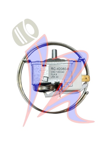 [04030763] TERMOSTATO DE REFRIGERADOR RC-42080-6 F; A8 LRA40