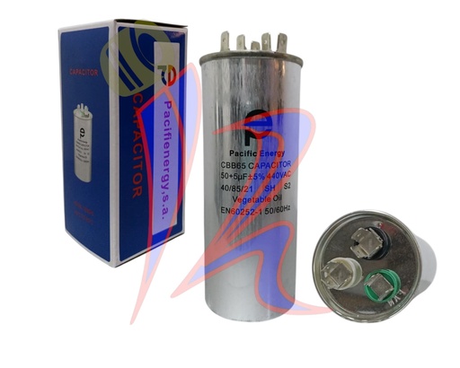 [04040086] CAPACITOR DE MARCHA - 50+5MF - 370V/440V